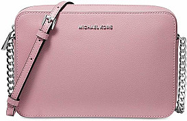                                                              							MICHAEL KORS - LILAC LEATHER CROSSB...
                                                            						 