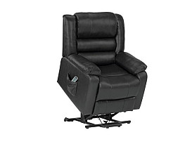                                                              							CHARCOAL BUXTON LIFT RECLINER
                                                            						 