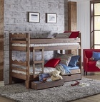                                                              							Simply Bunk Bed - CHESTNUT TWIN OVE...
                                                            						 