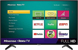                                                              							HISENSE - 43" LED HD ROKU SMART TV
                                                            						 