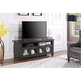                                                              							COASTER - 60" DARK GRAY TV STAND
                                                            						 