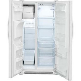 23' WHITE FRIGIDAIRE SIDE BY SIDE REFRIGERATOR