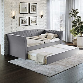                                                              							ST. IVES GREY DAYBED W/TRUNDLE
                                                            						 