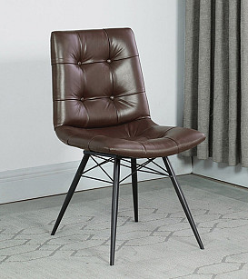                                                              							ALTUS BROWN STATIONARY OFFICE CHAIR
                                                            						 