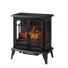                                                              							BLACK FAUX MINI FIREPLACE HEATER 10...
                                                            						 