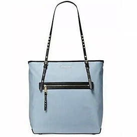                                                              							MICHAEL KORS "LEILA" PALE BLUE LG T...
                                                            						 