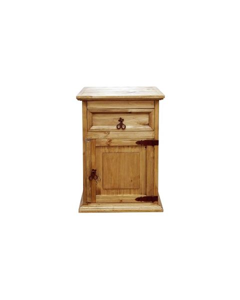 Rent-To-Own This Rustic Nightstand With Gun Storage At National